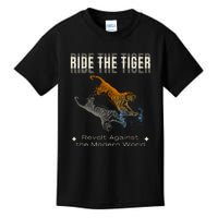 Ride The Tiger Julius Evola Revolt Against The Modern World Kids T-Shirt