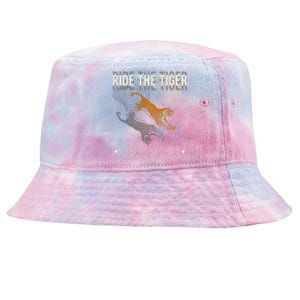 Ride The Tiger Julius Evola Revolt Against The Modern World Tie-Dyed Bucket Hat