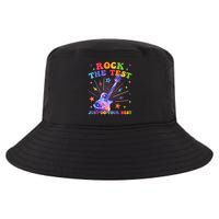 Rock The Test Testing Day Teacher Student Just Do Your Best Cool Comfort Performance Bucket Hat