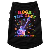 Rock The Test Testing Day Teacher Student Just Do Your Best Doggie Tank