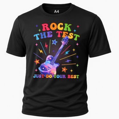 Rock The Test Testing Day Teacher Student Just Do Your Best Performance Shirt