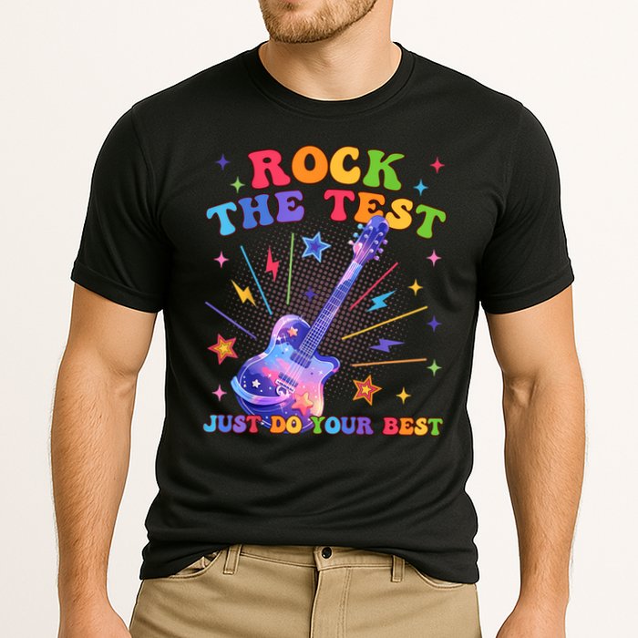 Rock The Test Testing Day Teacher Student Just Do Your Best Performance Shirt