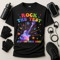 Rock The Test Testing Day Teacher Student Just Do Your Best Performance Shirt