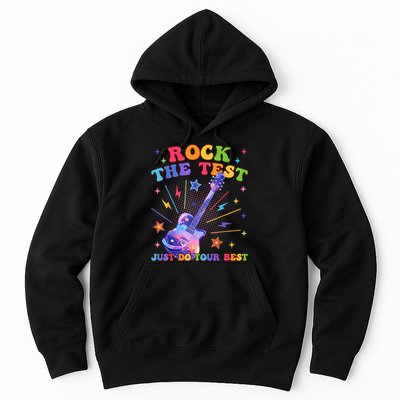 Rock The Test Testing Day Teacher Student Just Do Your Best Hoodie