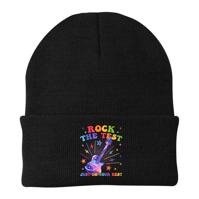 Rock The Test Testing Day Teacher Student Just Do Your Best Beanie