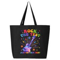 Rock The Test Testing Day Teacher Student Just Do Your Best 25L Jumbo Tote
