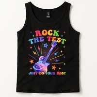 Rock The Test Testing Day Teacher Student Just Do Your Best Tank Top