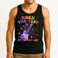 Rock The Test Testing Day Teacher Student Just Do Your Best Tank Top