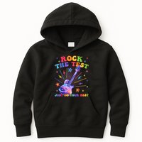 Rock The Test Testing Day Teacher Student Just Do Your Best Kids Hoodie