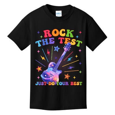 Rock The Test Testing Day Teacher Student Just Do Your Best Kids T-Shirt