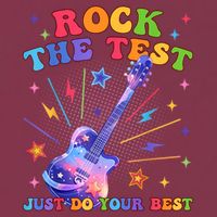 Rock The Test Testing Day Teacher Student Just Do Your Best 16oz Travel Tumbler