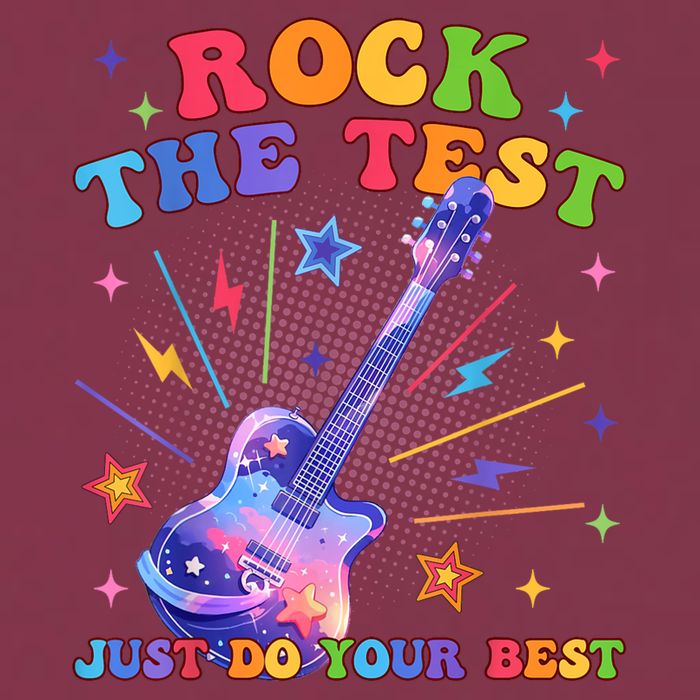 Rock The Test Testing Day Teacher Student Just Do Your Best 16oz Travel Tumbler