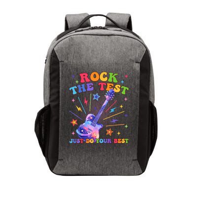 Rock The Test Testing Day Teacher Student Just Do Your Best Vector Backpack
