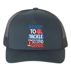 Ready To Tackle 2nd Grade Football Back To School Yupoong Adult 5-Panel Trucker Hat