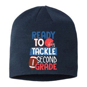 Ready To Tackle 2nd Grade Football Back To School Sustainable Beanie