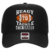Ready To Tackle 4th Fourth Grade Football First Day School Hat