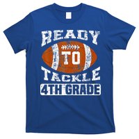 Ready To Tackle 4th Fourth Grade Football First Day School T-Shirt