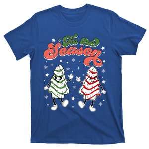 Retro Tis The Season Christmas Tree Cakes Debbie Funny Great Gift T-Shirt