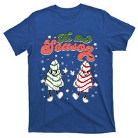 Retro Tis The Season Christmas Tree Cakes Debbie Funny Great Gift T-Shirt