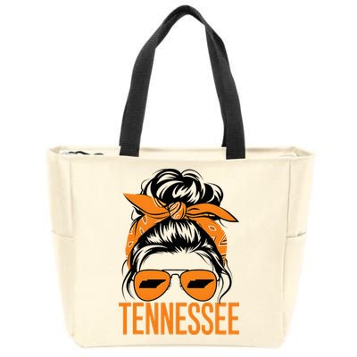 Retro Tennessee Throwback Vintage Style Classic Zip Tote Bag