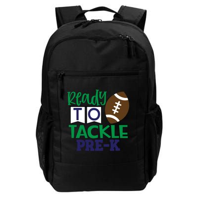 Ready To Tackle Football Theme PreKindergarten Gift Backpack