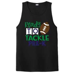 Ready To Tackle Football Theme PreKindergarten Gift PosiCharge Competitor Tank