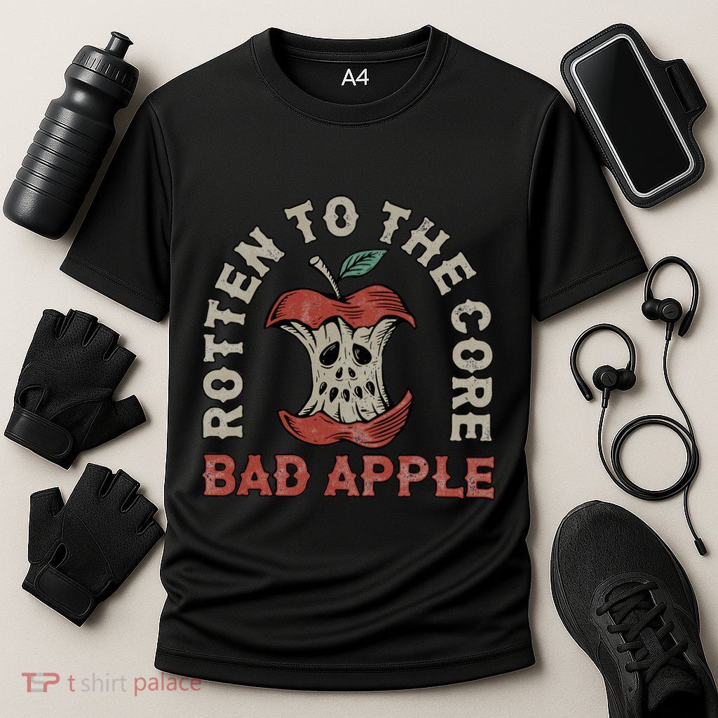 Rotten To The Core Bad Apple Performance Shirt
