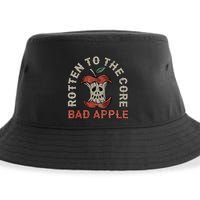 Rotten To The Core Bad Apple Sustainable Bucket Hat