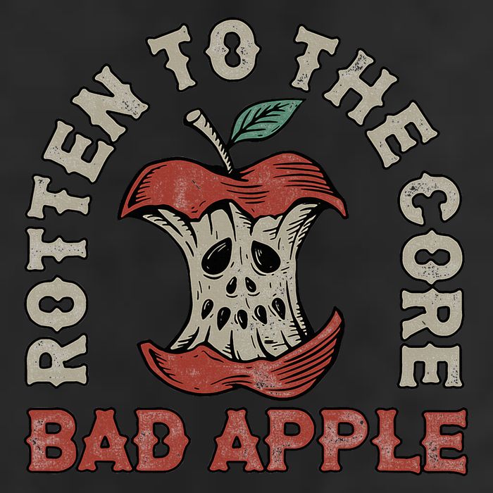Rotten To The Core Bad Apple Beanie