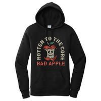 Rotten To The Core Bad Apple Women's Pullover Hoodie