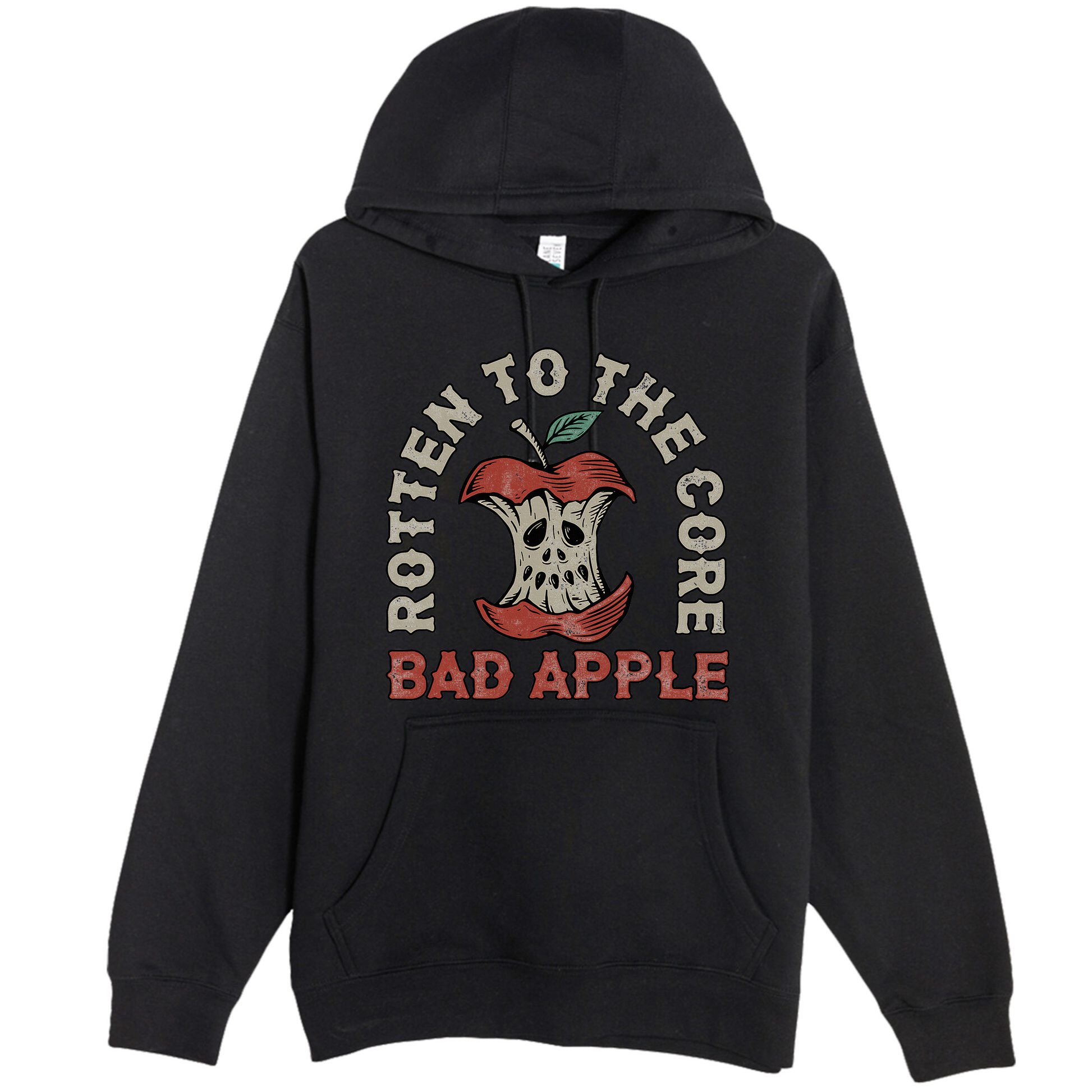 Rotten To The Core Bad Apple Premium Pullover Hoodie