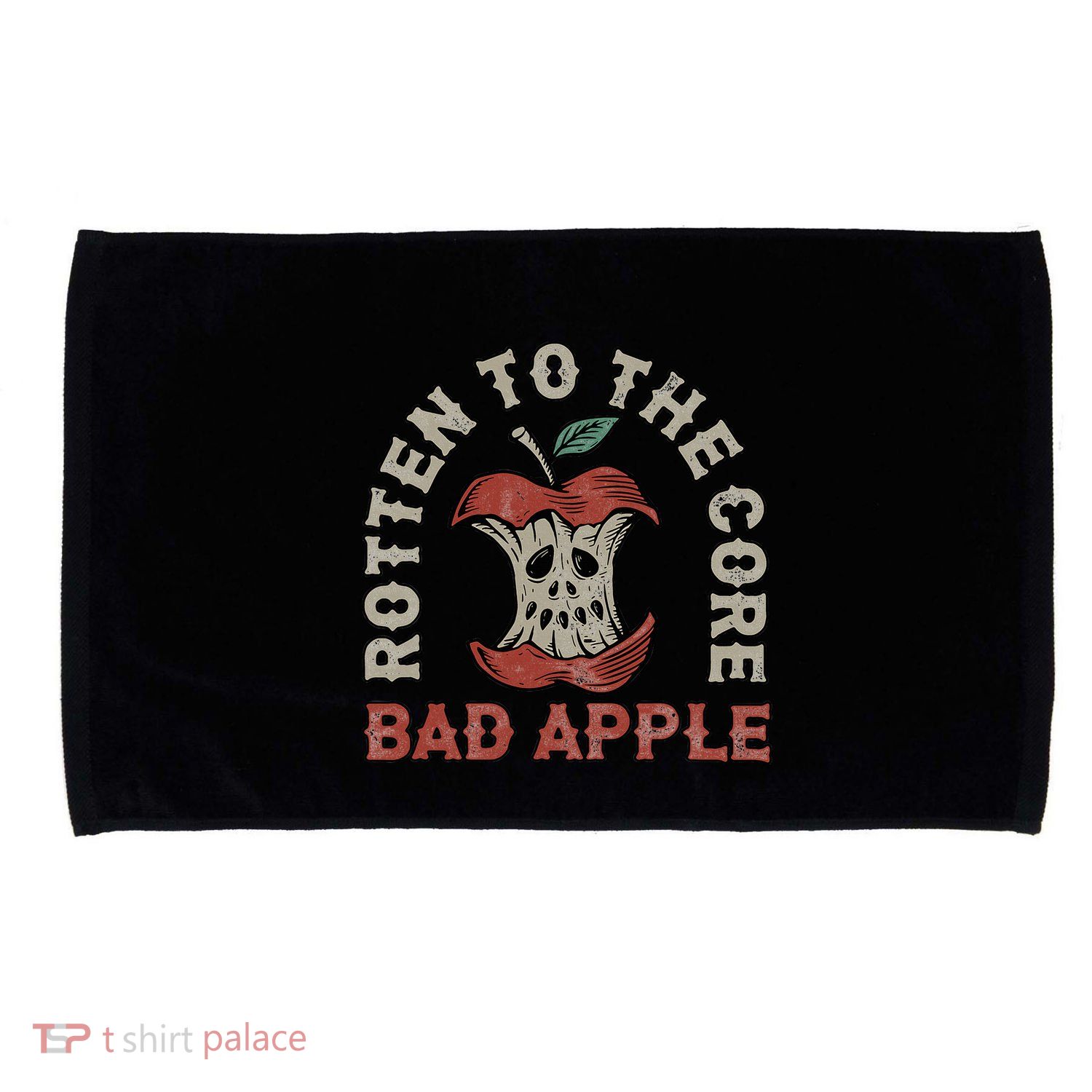 Rotten To The Core Bad Apple Microfiber Hand Towel