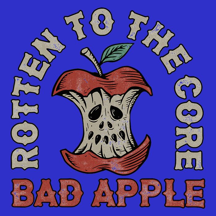 Rotten To The Core Bad Apple Poster