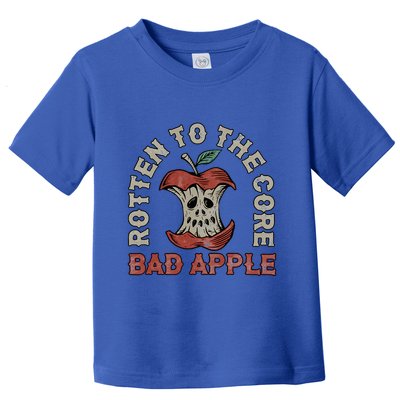 Rotten To The Core Bad Apple Toddler T-Shirt