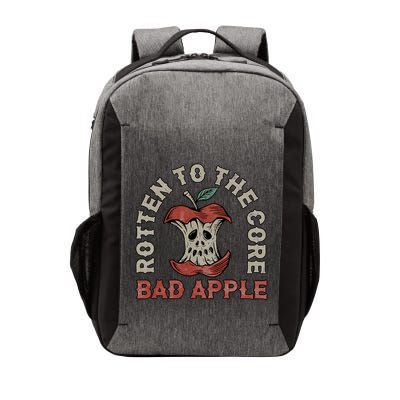 Rotten To The Core Bad Apple Vector Backpack