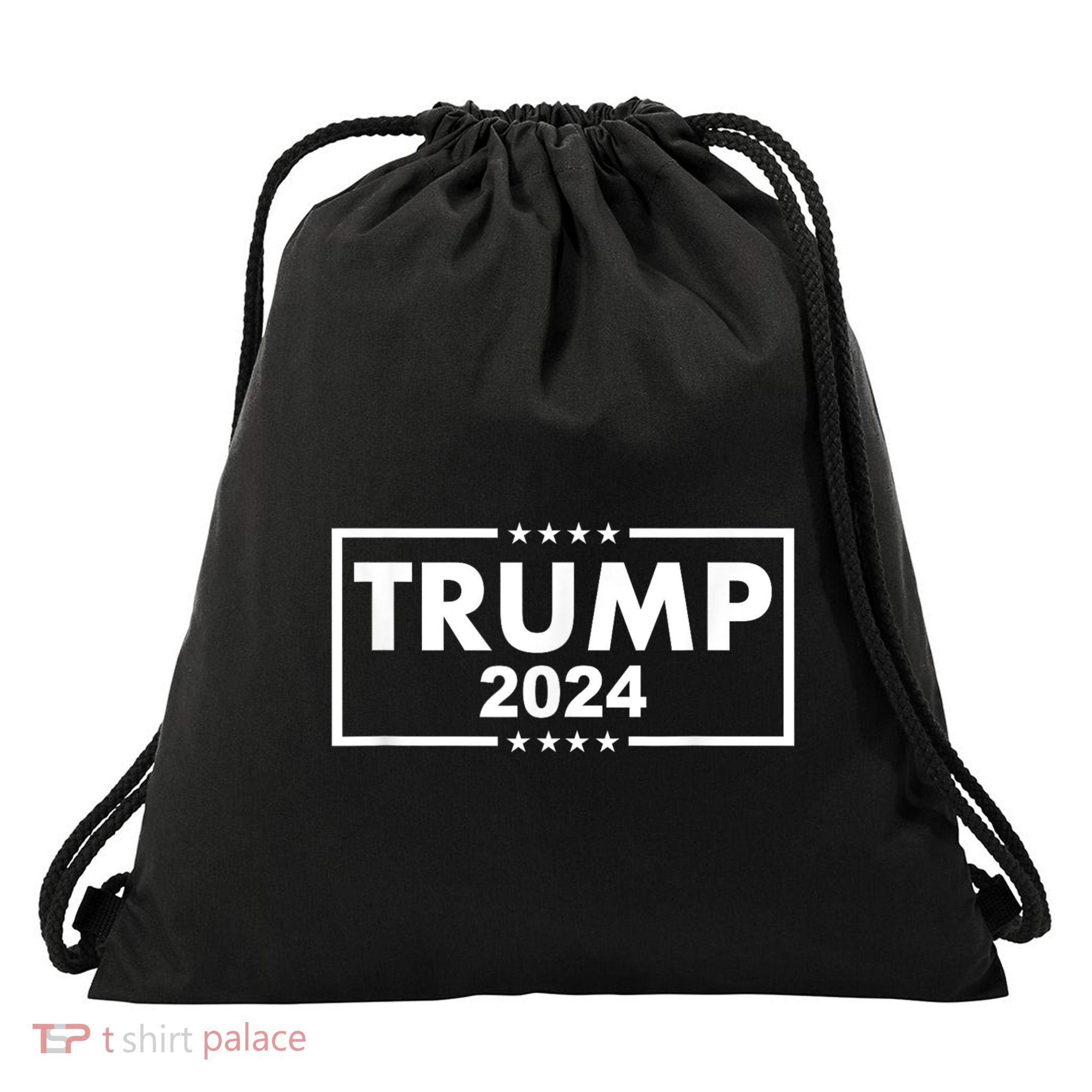 Red Trump Trump 2024 Take America Back Election Red Drawstring Bag