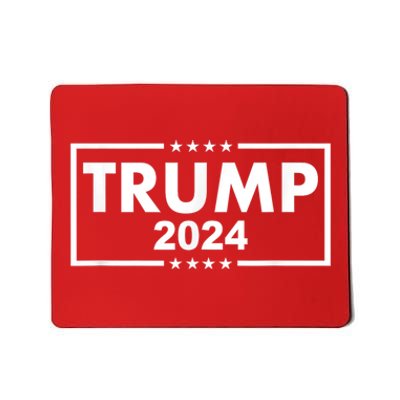 Red Trump Trump 2024 Take America Back Election Red Mousepad