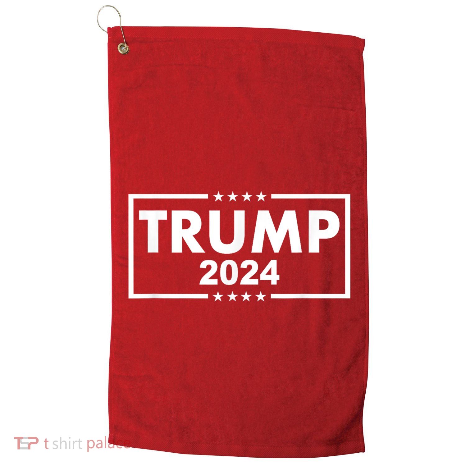 Red Trump Trump 2024 Take America Back Election Red Golf Towel