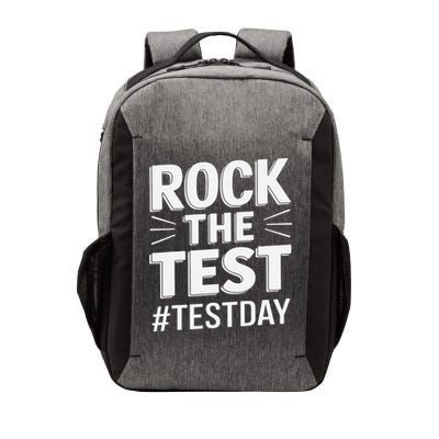 Rock The Test Encouragement Apparel For Teachers And Vector Backpack