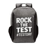 Rock The Test Encouragement Apparel For Teachers And Vector Backpack