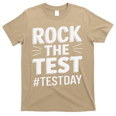 Rock The Test Encouragement Apparel For Teachers And T-Shirt
