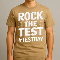 Rock The Test Encouragement Apparel For Teachers And T-Shirt