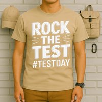 Rock The Test Encouragement Apparel For Teachers And T-Shirt