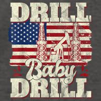 Red Trump Trump 2024 Drill Baby Drill Election Red Vector Backpack