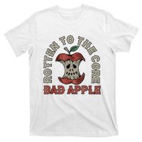 Rotten To The Core Bad Apple Funny T-Shirt