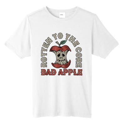 Rotten To The Core Bad Apple Funny Tall Fusion ChromaSoft Performance T-Shirt