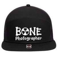 Radiology Tech Technician Xray Tech Xray Technologist 7 Panel Mesh Trucker Snapback Hat