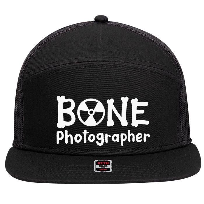 Radiology Tech Technician Xray Tech Xray Technologist 7 Panel Mesh Trucker Snapback Hat
