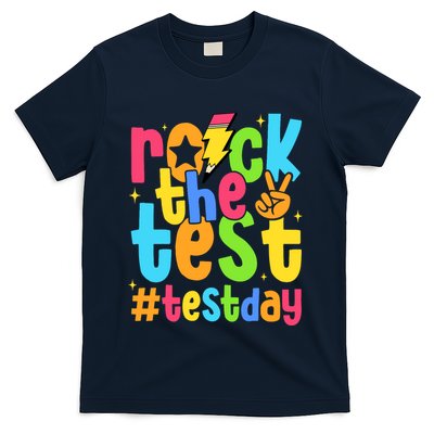 Rock The Test Testing Day Motivational Teacher Student T-Shirt