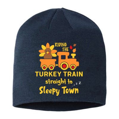 Riden The Turkey Train Sleepy Town Sustainable Beanie